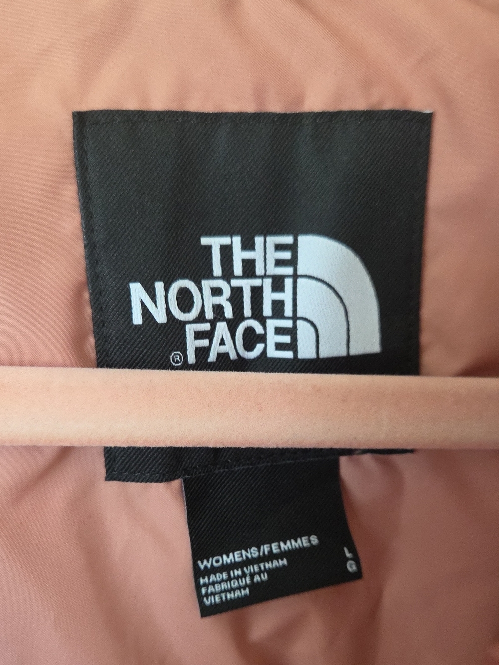 The North Face Aconcagua‎ Pink Clay 550 Down Puffer Jacket Size L - Picture 7 of 12